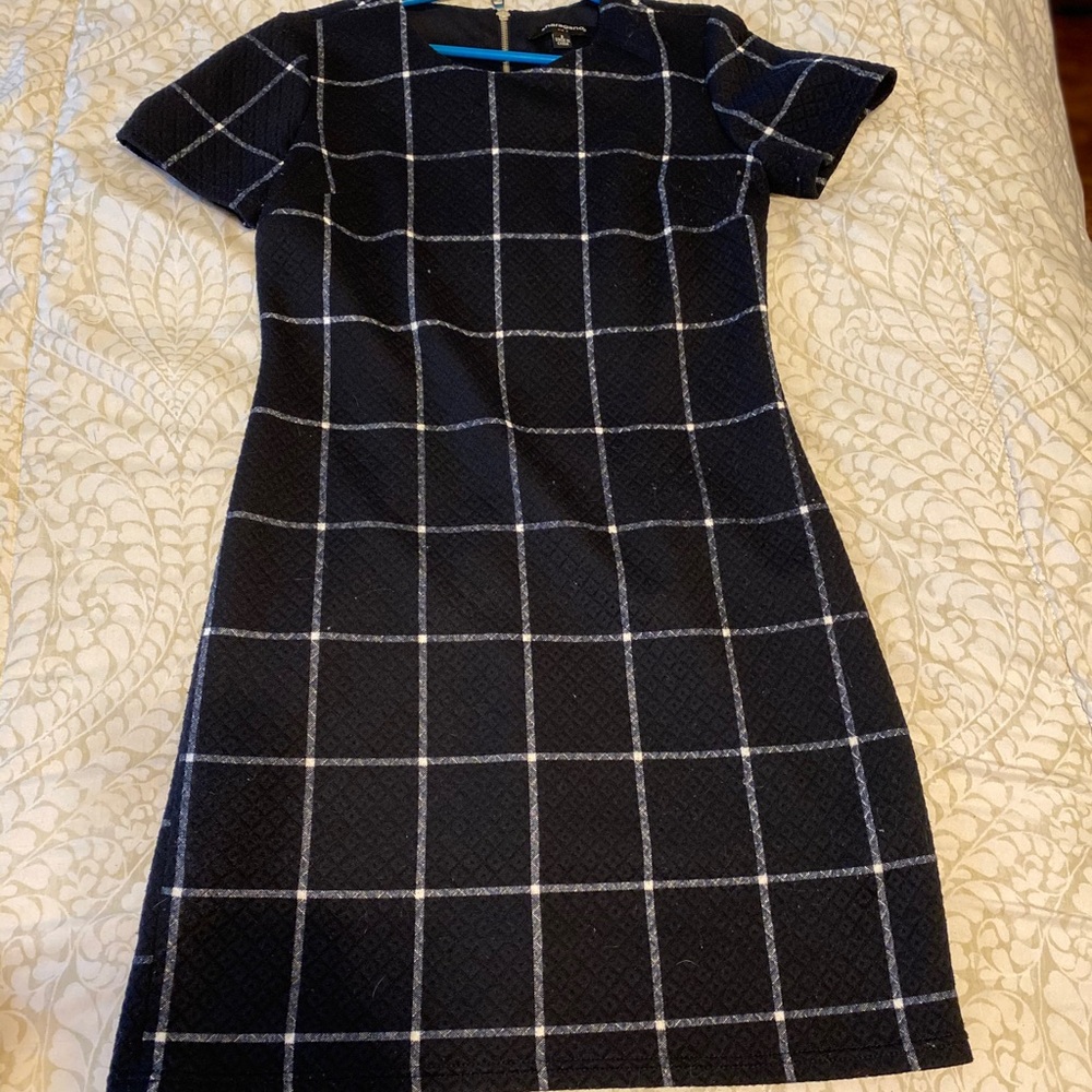 Black and white dress